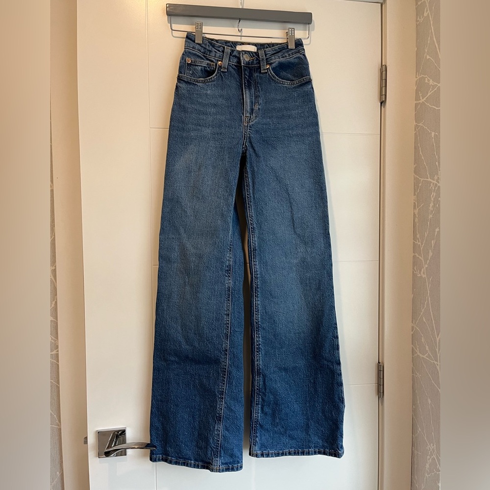Wide-leg  Blue Women's Jeans❤️❤️❤️